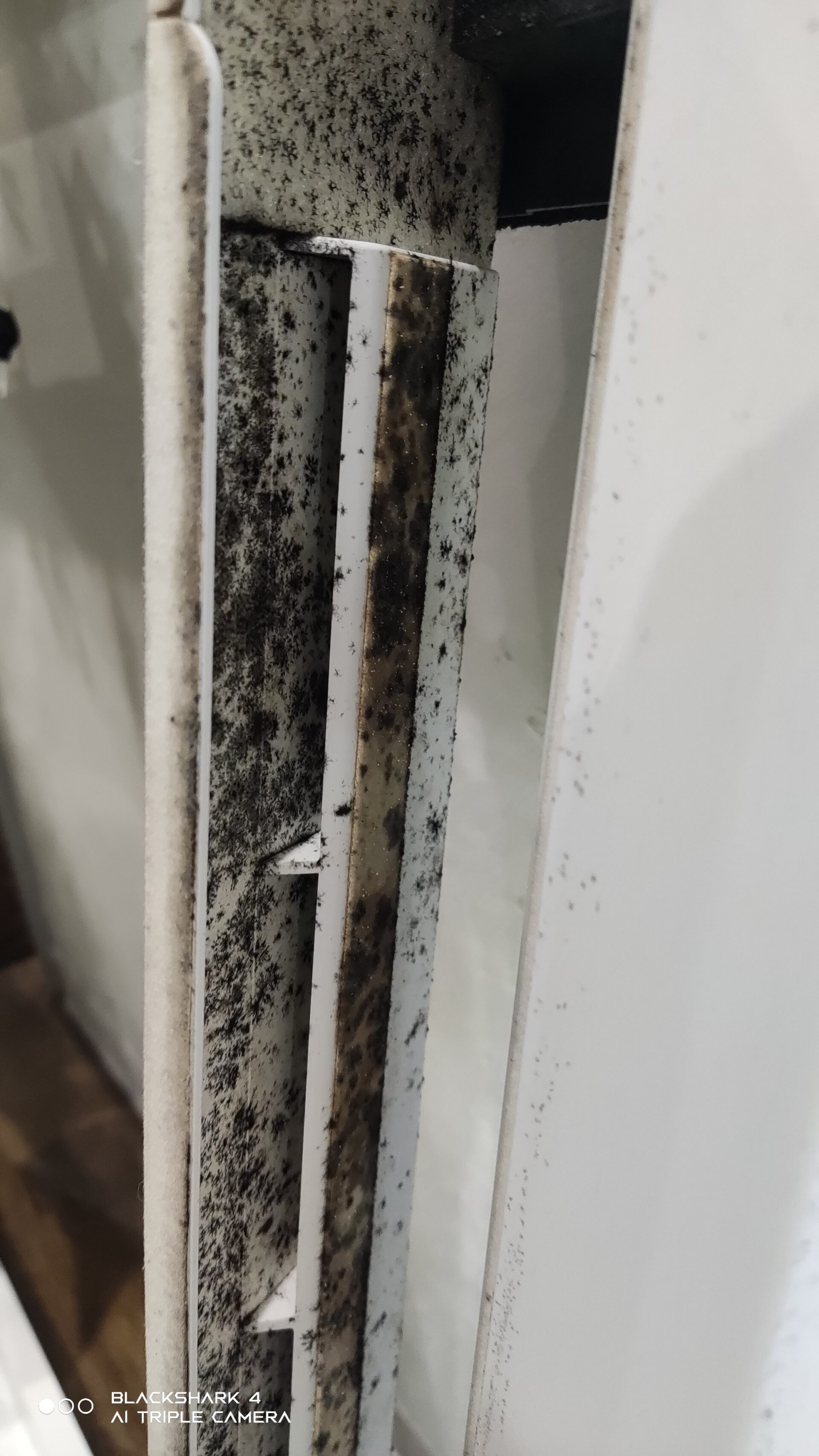 吹き出し口 清掃前